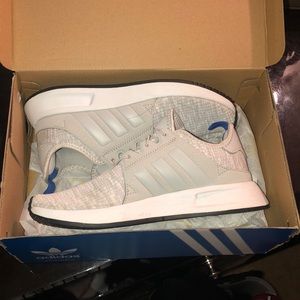 Adidas Shoes X_PLR_J Gray, White & Blue
